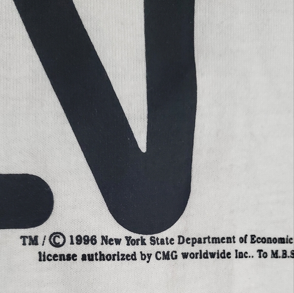 I Heart Love ❤️ NY NYC Classic Logo Tee Authentic 1996 Sz S, GUC - Picture 3 of 5